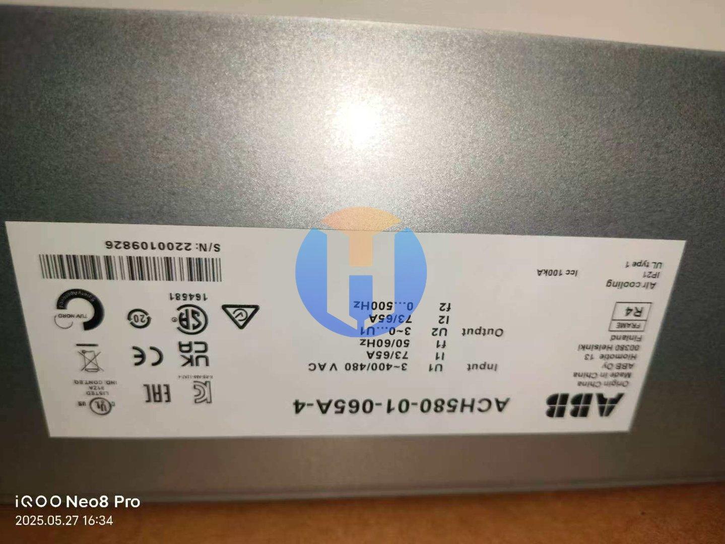 NEW ABB ACH580-01-065A-4 NEW ABB ACH580-01-065A-4 Industrial Automation Part - Image 1