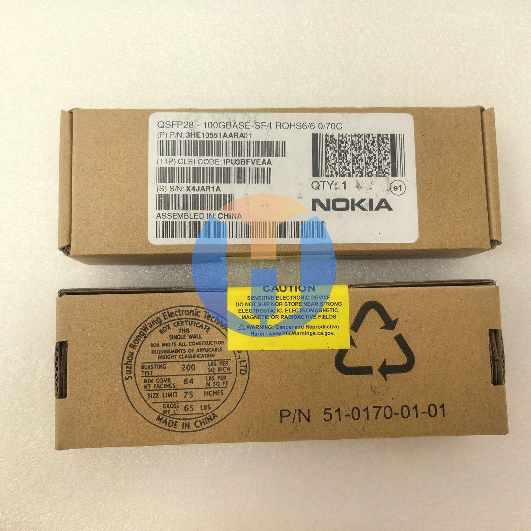 NEW NOKIA 3HE10551AARA01 100G MPO
