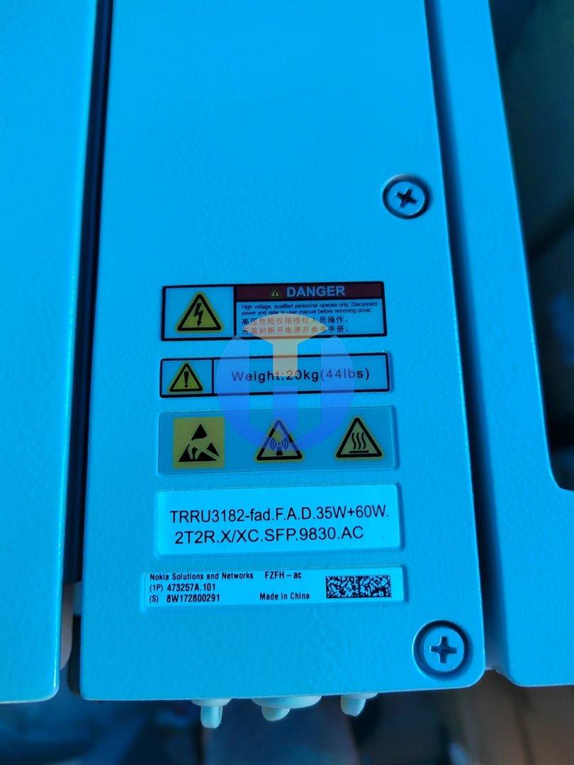 NEW NOKIA FZFH-ac TRRU3182-fad.F.A.D NEW NOKIA FZFH-ac TRRU3182-fad.F.A.D Industrial Automation Part - Image 1