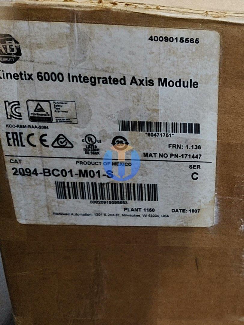 NEW Allen Bradley 2094-BC01-M01-S NEW Allen Bradley 2094-BC01-M01-S Industrial Automation Part - Image 1