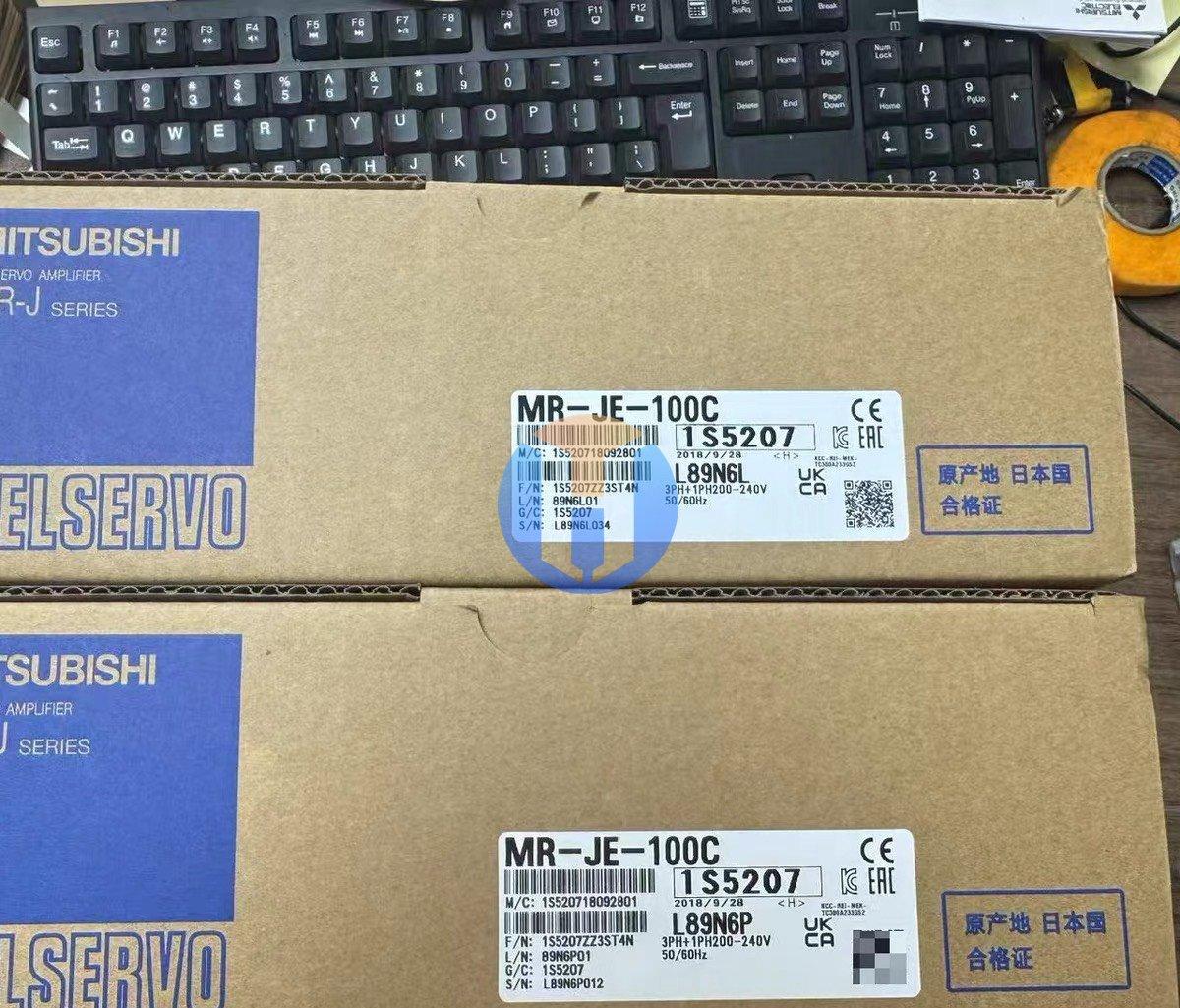 NEW Mitsubishi MR-JE-100C MRJE100C NEW Mitsubishi MR-JE-100C MRJE100C Industrial Automation Part - Image 1