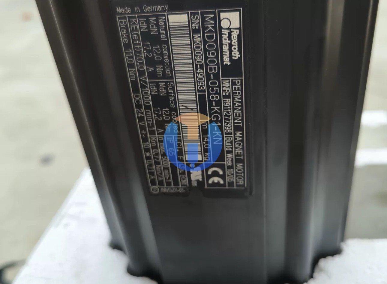 NEW REXROTH MKD090B-058-KG1-KN NEW REXROTH MKD090B-058-KG1-KN Industrial Automation Part - Image 1