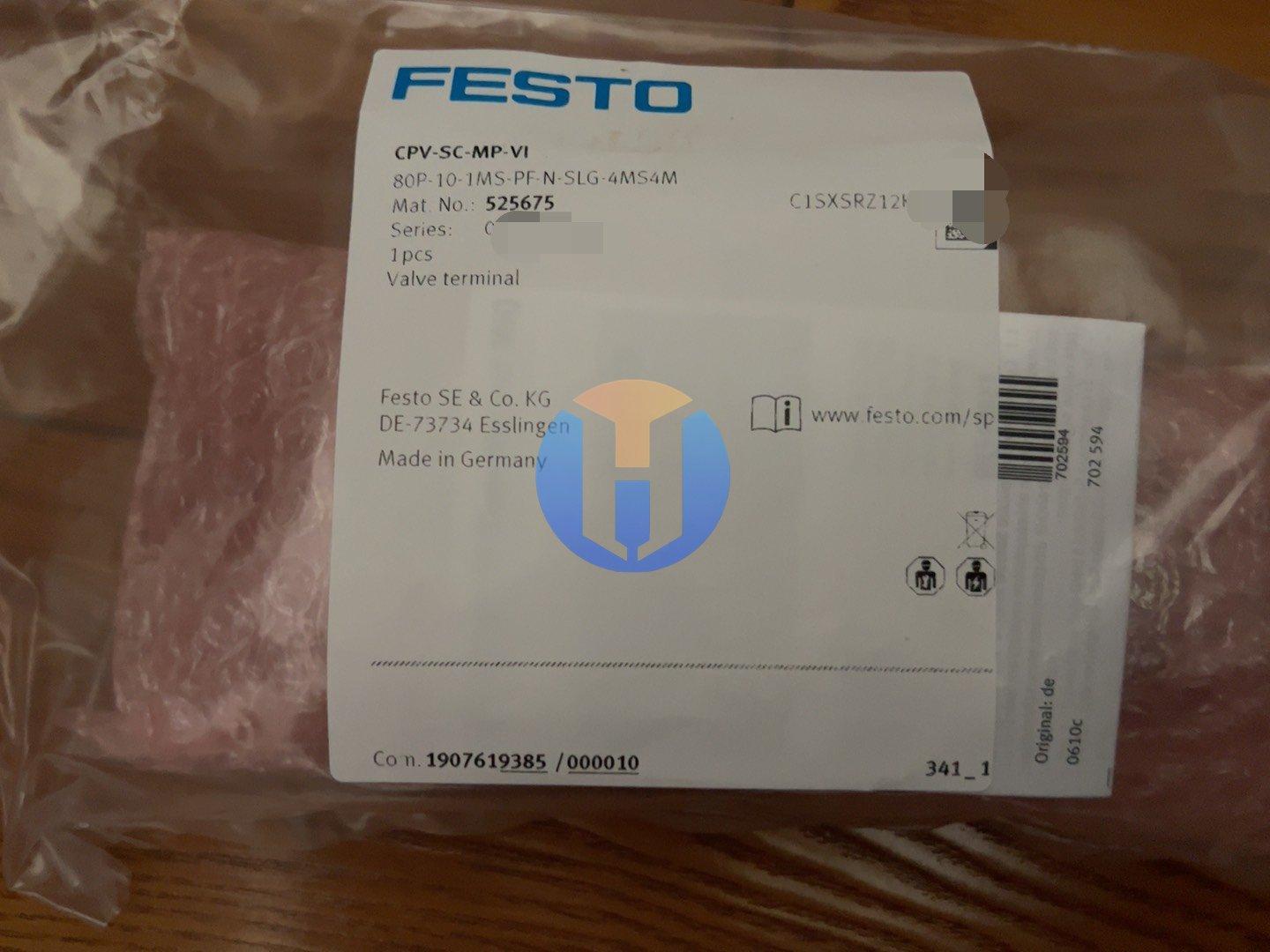 NEW FESTO CPV-SC-MP-VI 80P-10-1MS-PF-N-SLG-4MS4M NEW FESTO CPV-SC-MP-VI 80P-10-1MS-PF-N-SLG-4MS4M Industrial Automation Part - Image 1