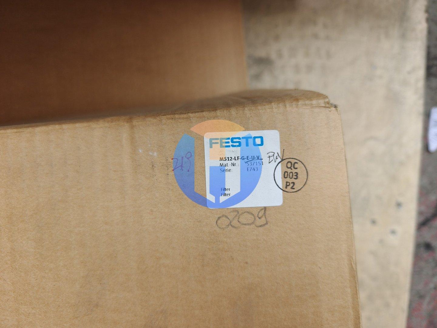 NEW FESTO MS12-LF-G-EUV NEW FESTO MS12-LF-G-EUV Industrial Automation Part - Image 1