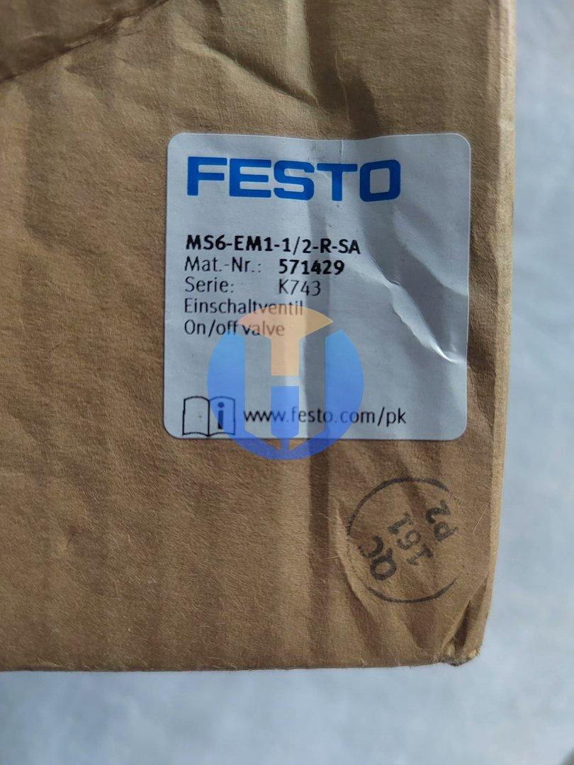 NEW FESTO MS6-EM1-1-2-R-SA NEW FESTO MS6-EM1-1-2-R-SA Industrial Automation Part - Image 1