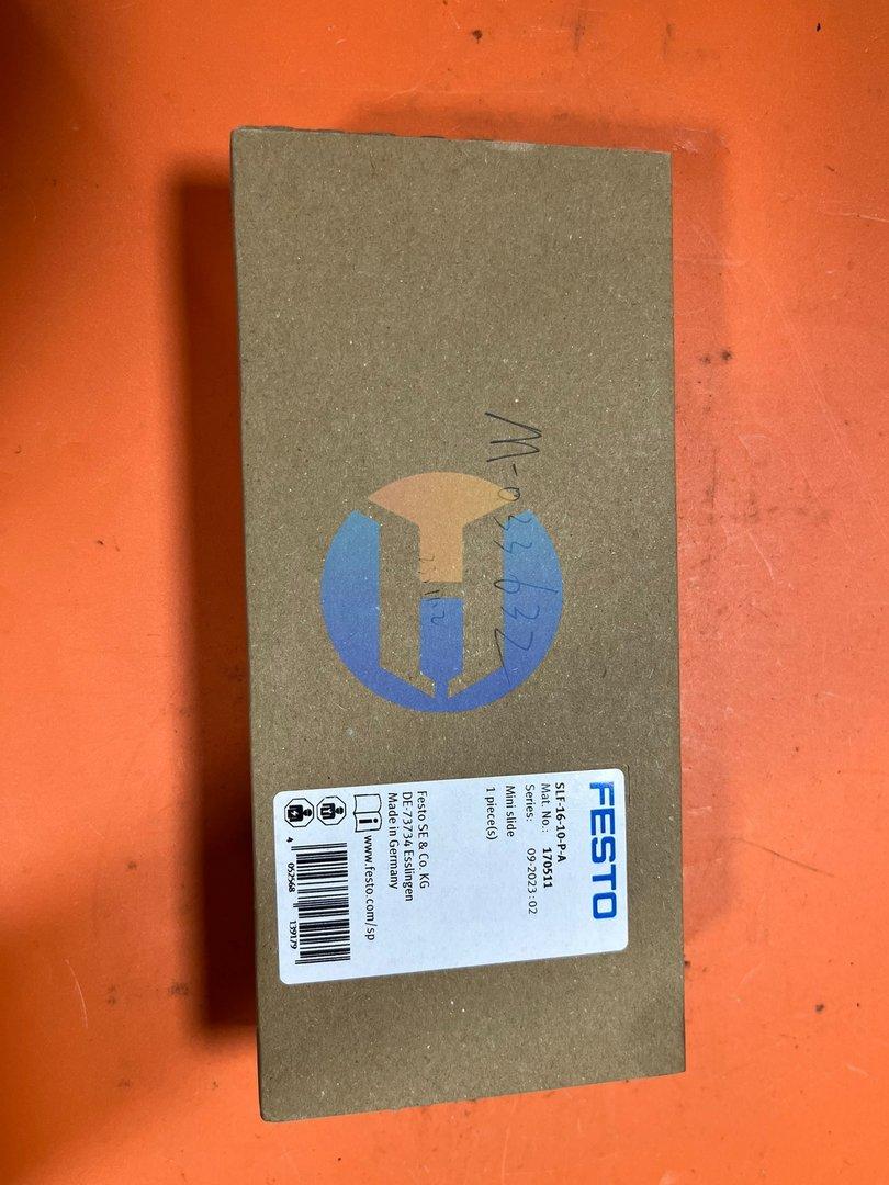 NEW Festo SLF-16-10-P-A NEW Festo SLF-16-10-P-A Industrial Automation Part - Image 1