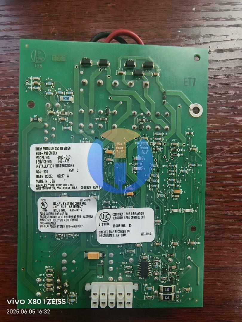 USED SIMPLEX 4200-3101 USED SIMPLEX 4200-3101 Industrial Automation Part - Image 1