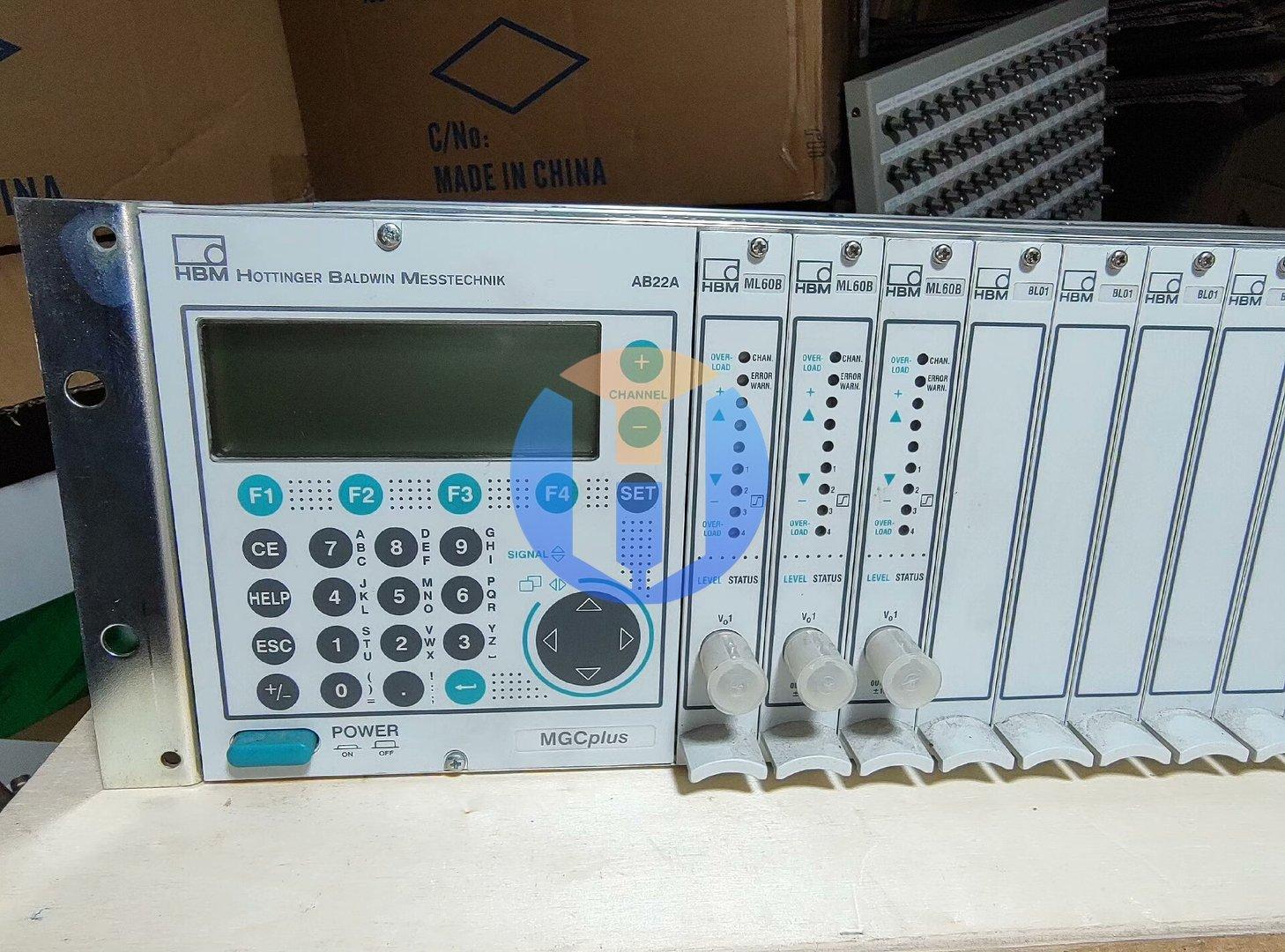 USED HBM AB22A ML60B AP17 USED HBM AB22A ML60B AP17 Industrial Automation Part - Image 1