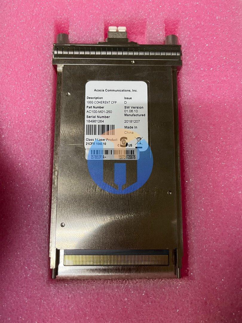 NEW ACACIA 100G COHERENT CFP AC100-M01-250 NEW ACACIA 100G COHERENT CFP AC100-M01-250 Industrial Automation Part - Image 1