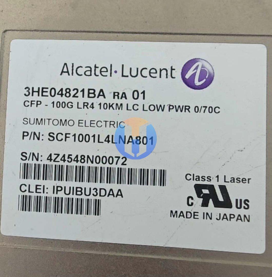 USED Alcatel-Lucent 3HE04821BA CFP USED Alcatel-Lucent 3HE04821BA CFP Industrial Automation Part - Image 1