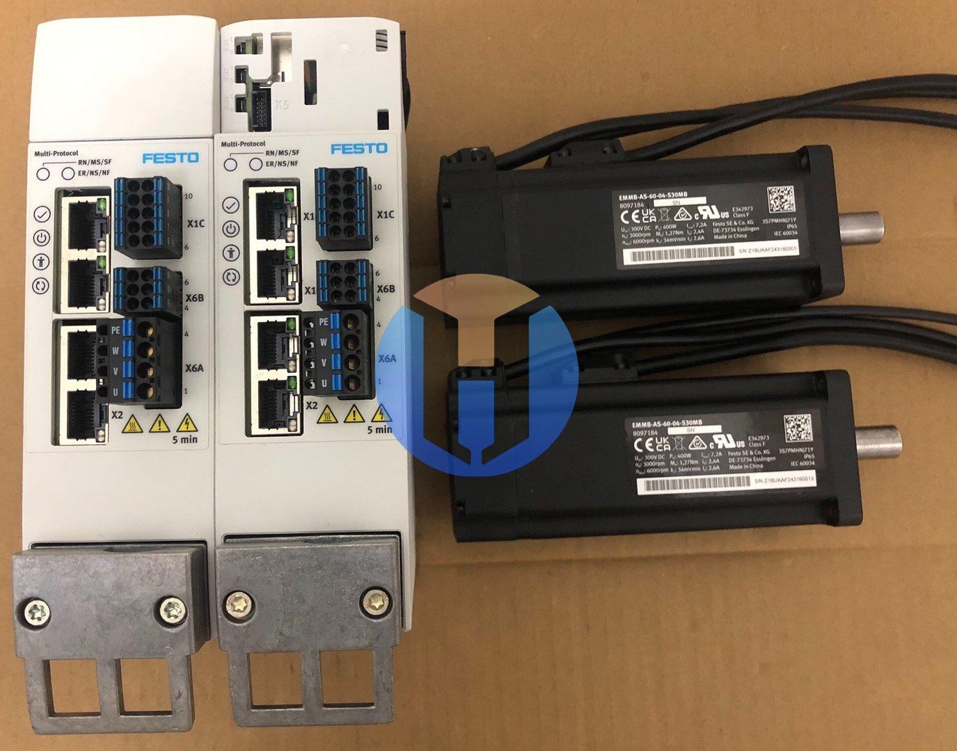 USED FESTO CMMT-AS-C2-3A-MP-S1 8143163 USED FESTO CMMT-AS-C2-3A-MP-S1 8143163 Industrial Automation Part - Image 1