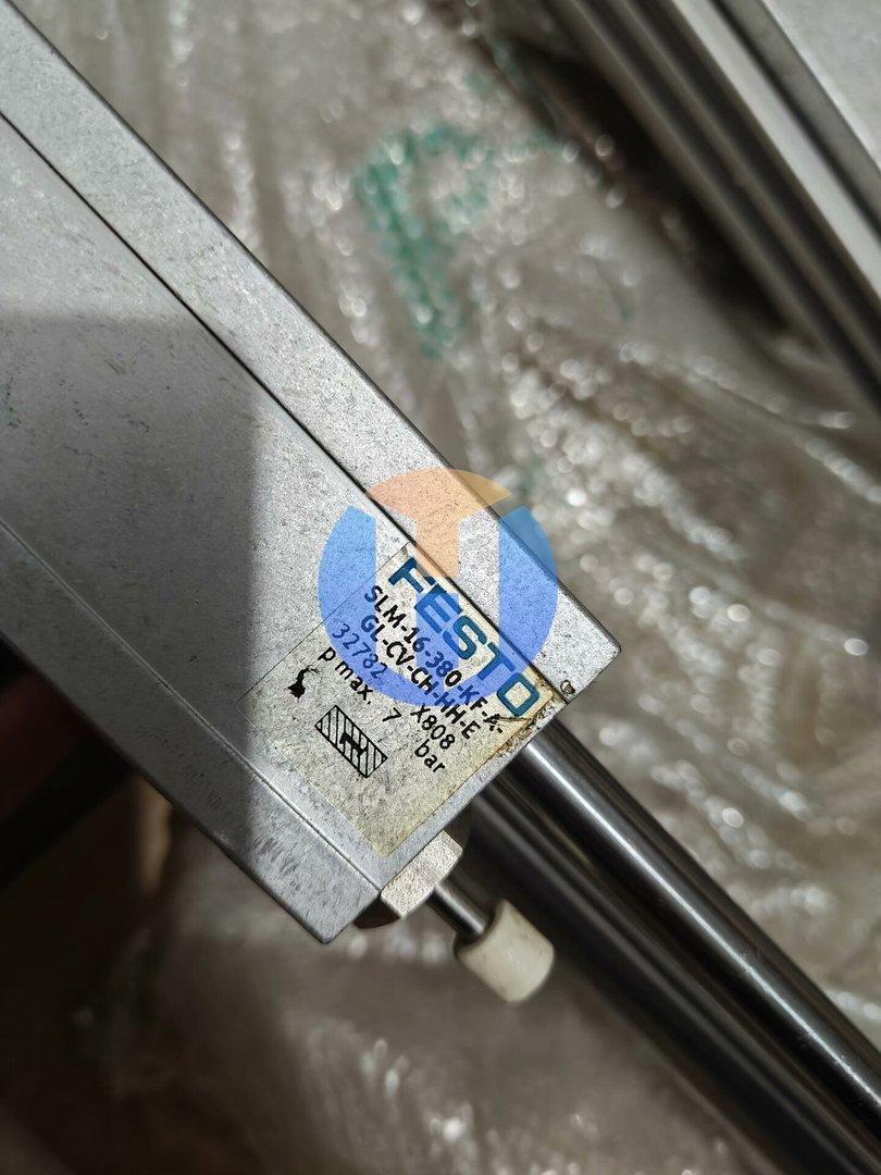USED FESTO SLM-16-380-KF-AGL-CV-CH-HH-V USED FESTO SLM-16-380-KF-AGL-CV-CH-HH-V Industrial Automation Part - Image 1