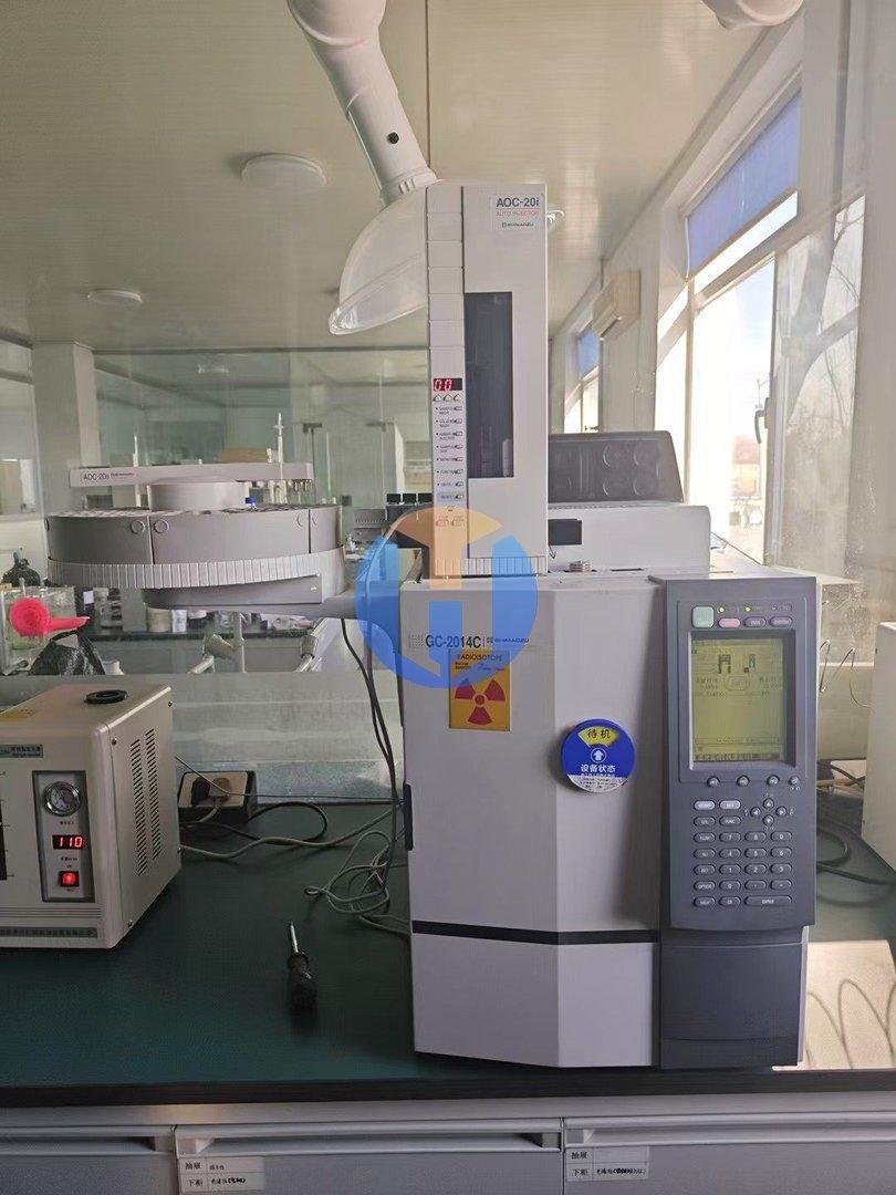 USED SHIMADZU GC-2014 GAS CHROMATOGRAPH USED SHIMADZU GC-2014 GAS CHROMATOGRAPH Industrial Automation Part - Image 1