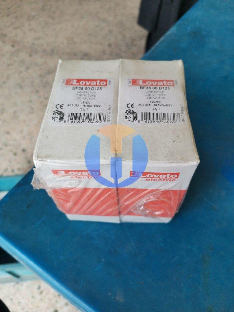 NEW Lovato contactor BF38 00 D125 AC3 38A-18.5KW NEW Lovato contactor BF38 00 D125 AC3 38A-18.5KW Industrial Automation Part - Image 1