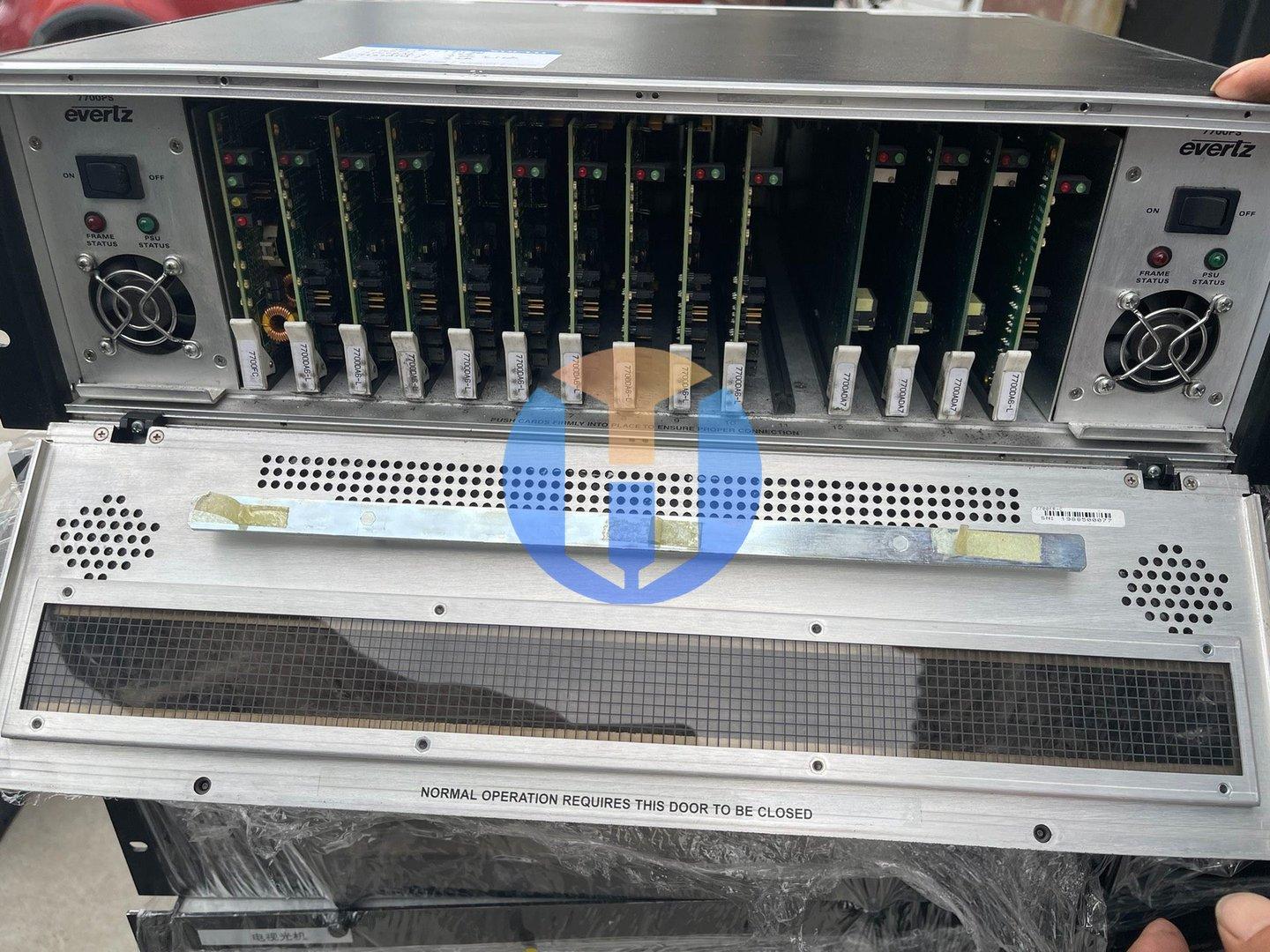 USED Evertz 7700 rack USED Evertz 7700 rack Industrial Automation Part - Image 1