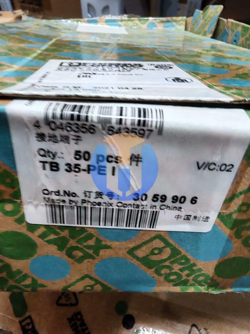 NEW Phoenix Contact TB35-PEI 3059906 NEW Phoenix Contact TB35-PEI 3059906 Industrial Automation Part - Image 1