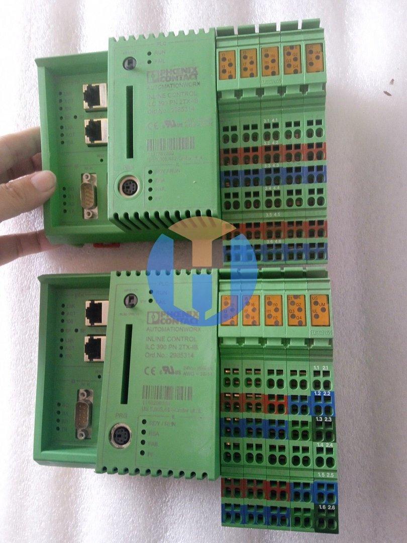 USED Phoenix Contact ILC 390 PN 2TX-IB 2985314 USED Phoenix Contact ILC 390 PN 2TX-IB 2985314 Industrial Automation Part - Image 1
