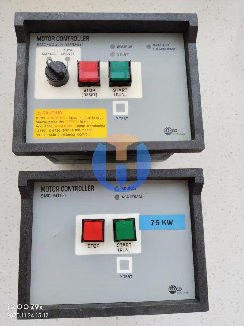 USED LUXCO SMC-501 SMC-505 MOTOR CONTROLLER USED LUXCO SMC-501 SMC-505 MOTOR CONTROLLER Industrial Automation Part - Image 1