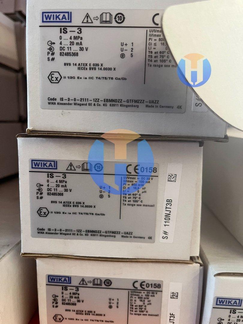 NEW WIKA IS-3 Pressure Sensor NEW WIKA IS-3 Pressure Sensor Industrial Automation Part - Image 1