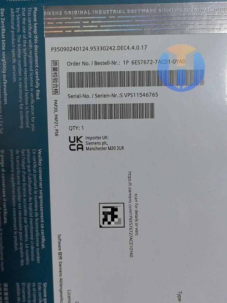 NEW SIEMENS 6ES7672-7AC01-0YA0 NEW SIEMENS 6ES7672-7AC01-0YA0 Industrial Automation Part - Image 1