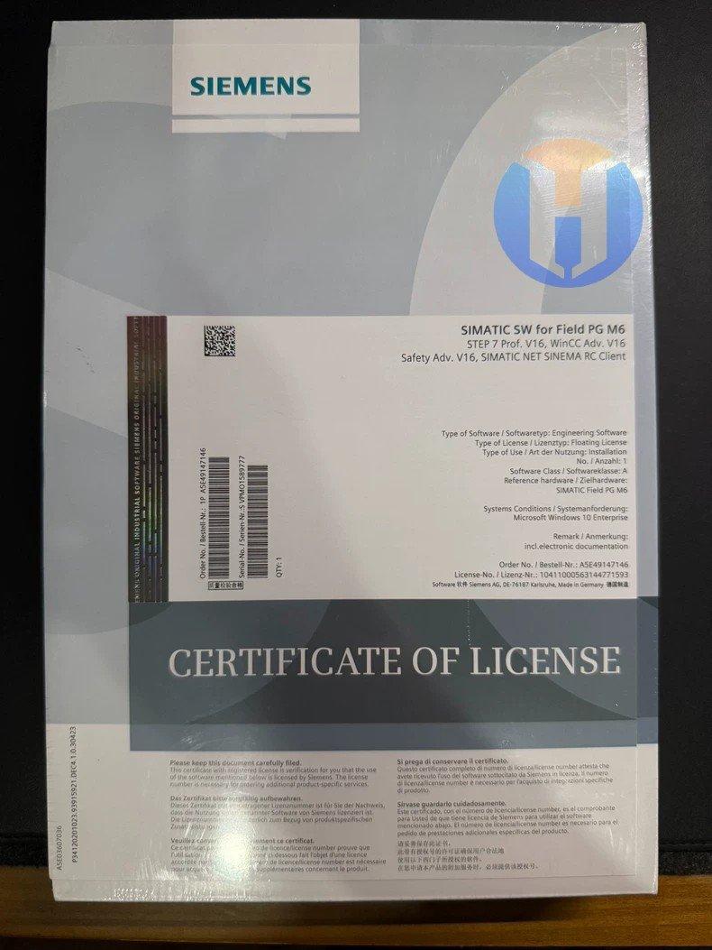 NEW SIEMENS STEP 7 Prof. V16 NEW SIEMENS STEP 7 Prof. V16 Industrial Automation Part - Image 1