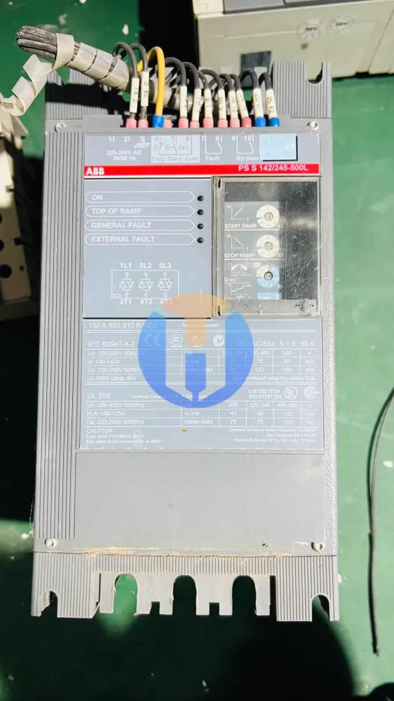 ABB Soft Starter PSS142 245-500L ABB Soft Starter PSS142 245-500L Industrial Automation Part - Image 1