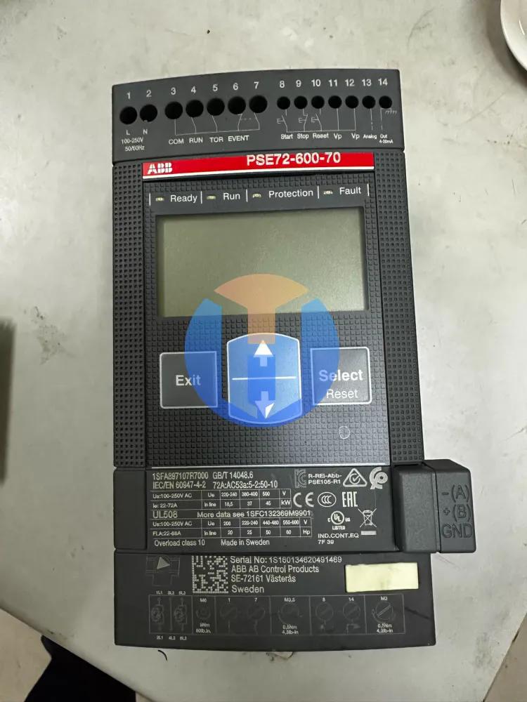 ABB Soft Starter ABB PSE72-600-70 ABB Soft Starter ABB PSE72-600-70 Industrial Automation Part - Image 1