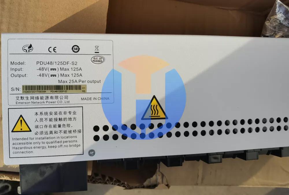 EMERSON PDU48-125DF-S2 EMERSON PDU48-125DF-S2 Industrial Automation Part - Image 1