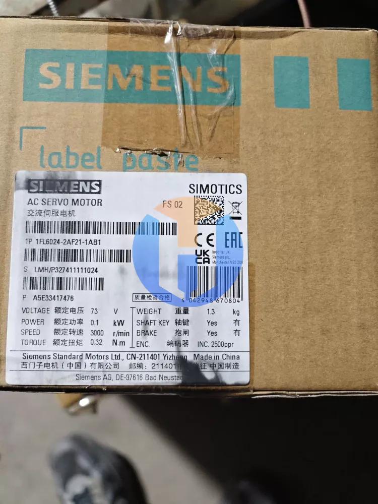 SIEMENS 1FL6024-2AF21-1AB1 950 SIEMENS 1FL6024-2AF21-1AB1 950 Industrial Automation Part - Image 1