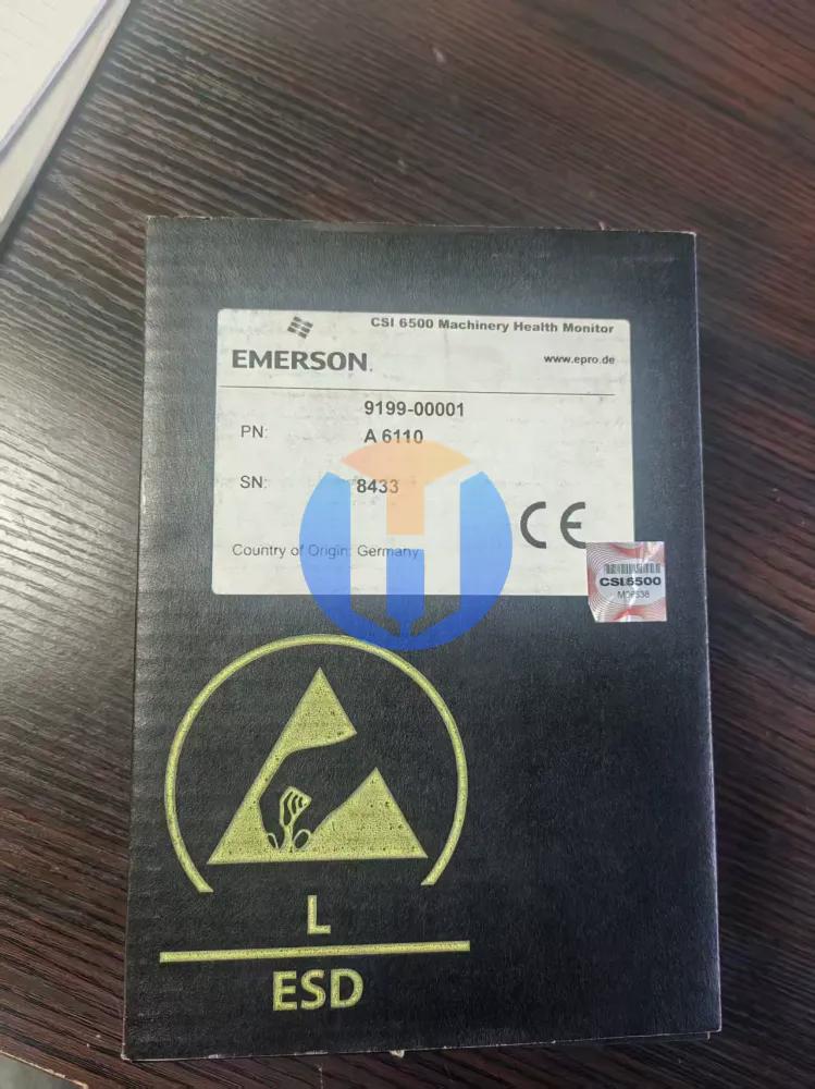EMERSON A6110 9199-00001 EMERSON A6110 9199-00001 Industrial Automation Part - Image 1