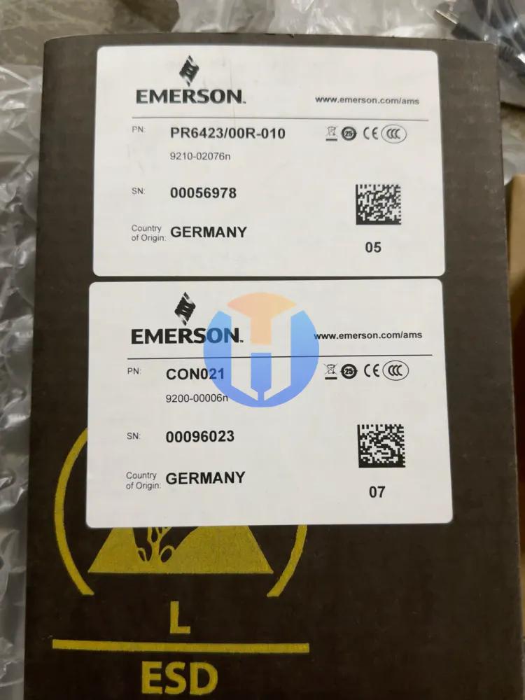 EMERSON PR642300R-010 CON021 EMERSON PR642300R-010 CON021 Industrial Automation Part - Image 1