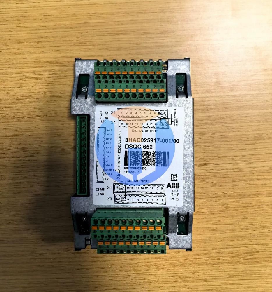 ABB DSQC652 3HAC025917-00 ABB DSQC652 3HAC025917-00 Industrial Automation Part - Image 1