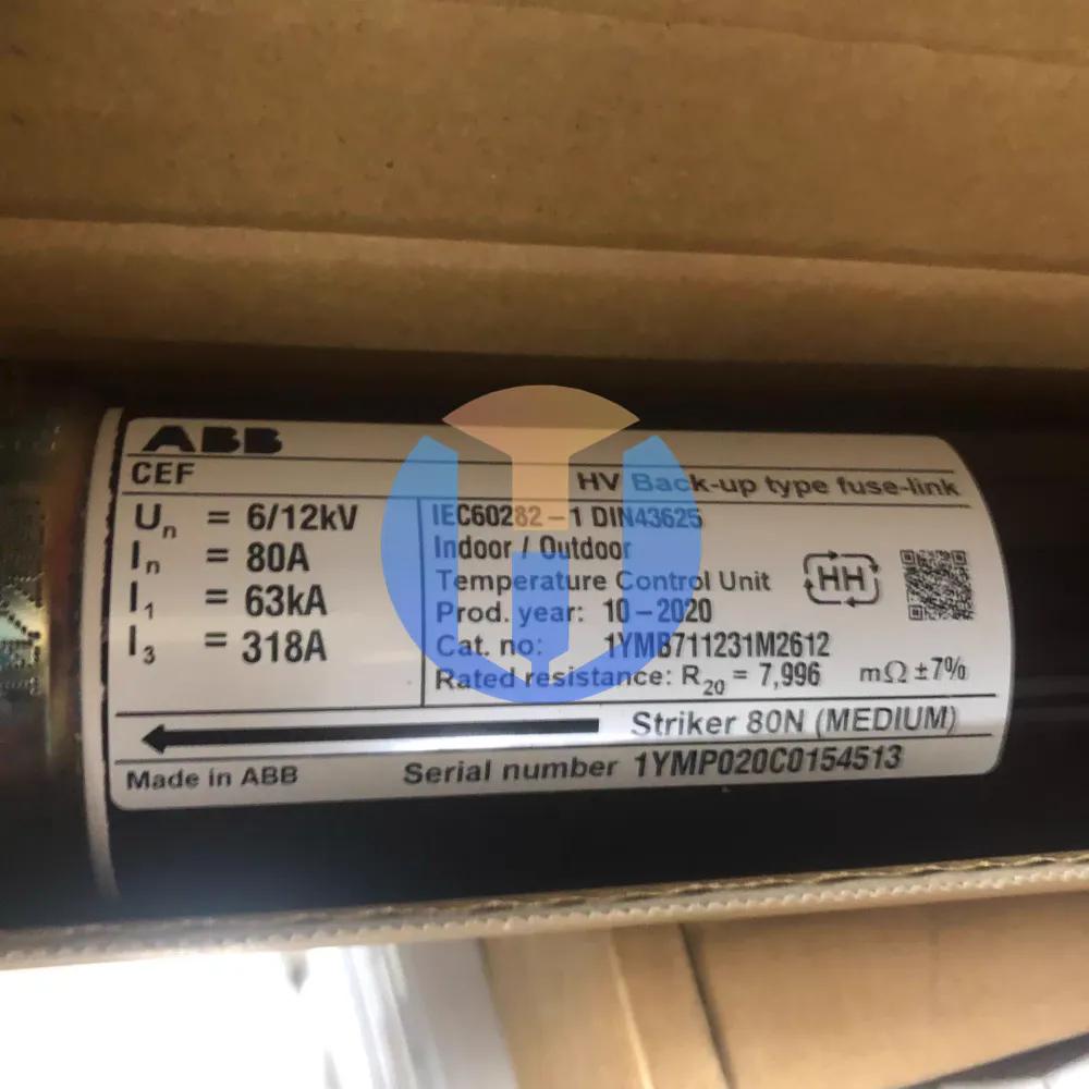ABB CEF6 12KV-80A 1YMB711231M2612 1YMP020C0154513 ABB CEF6 12KV-80A 1YMB711231M2612 1YMP020C0154513 Industrial Automation Part - Image 1