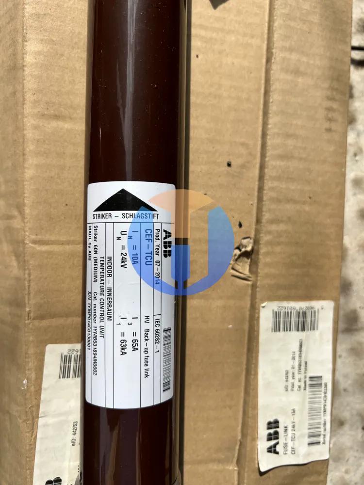 ABB CEF-TCU 24kv 10A 6-12kv 10A ABB CEF-TCU 24kv 10A 6-12kv 10A Industrial Automation Part - Image 1