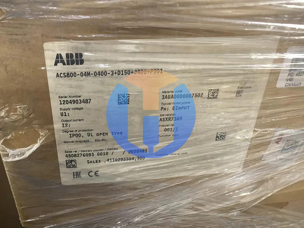 ABB ACS800-04M-0400-3+D150+J400+P901 ABB ACS800-04M-0400-3+D150+J400+P901 Industrial Automation Part - Image 1