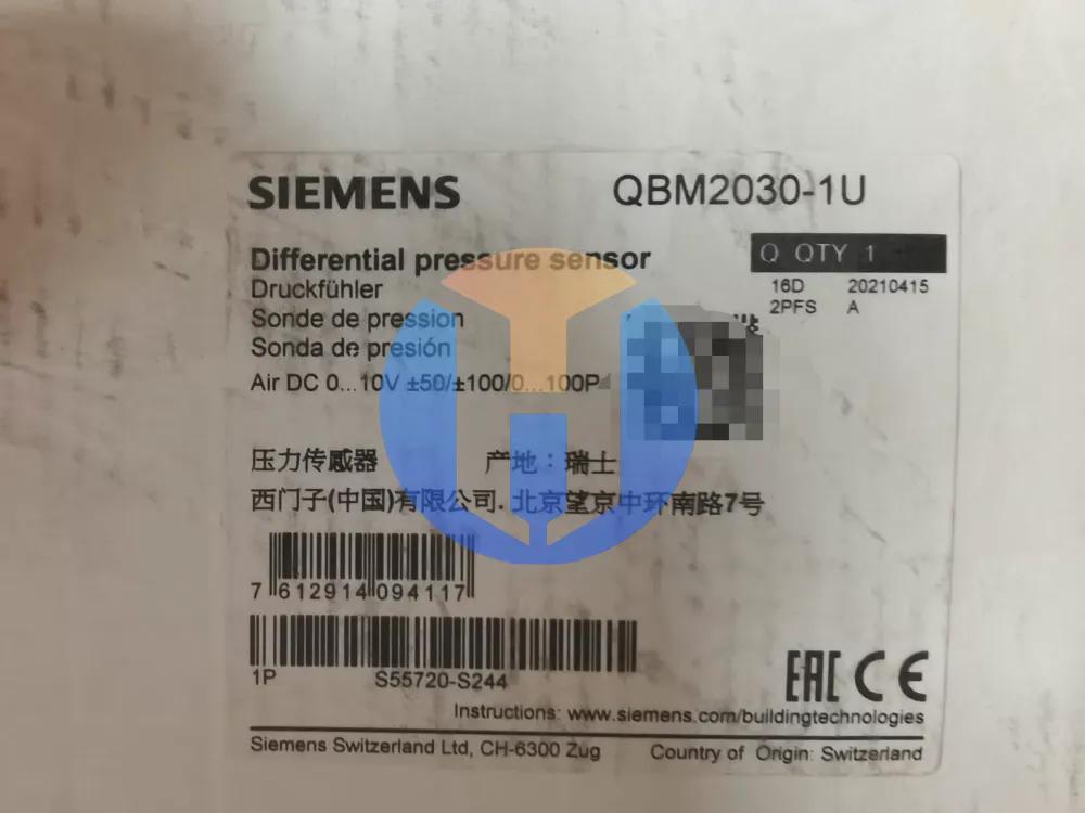 SIEMENS QBM2030-1U SIEMENS QBM2030-1U Industrial Automation Part - Image 1