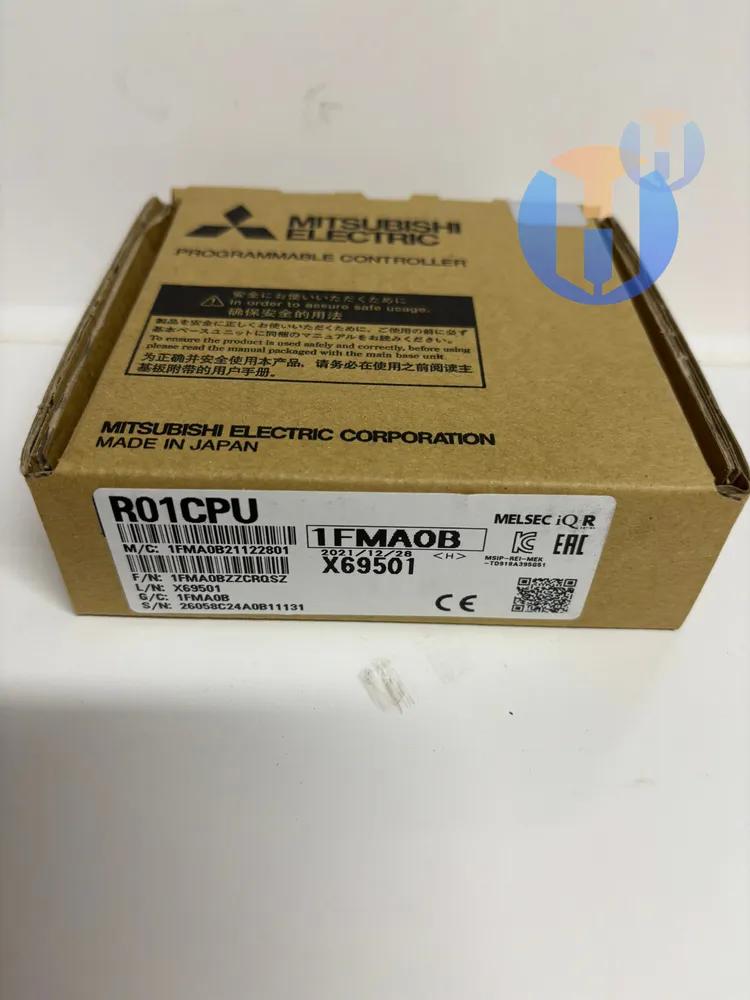R01CPU 1PCS New Sealed Mitsubishi PLC iQ-R R01CPU 1PCS New Sealed Mitsubishi PLC iQ-R Industrial Automation Part - Image 1