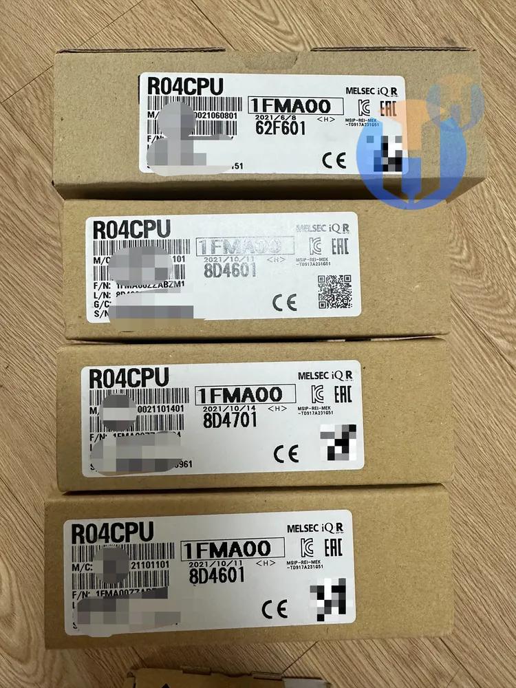 R04CPU 1PCS New Sealed Mitsubishi PLC iQ-R R04CPU R04CPU 1PCS New Sealed Mitsubishi PLC iQ-R R04CPU Industrial Automation Part - Image 1