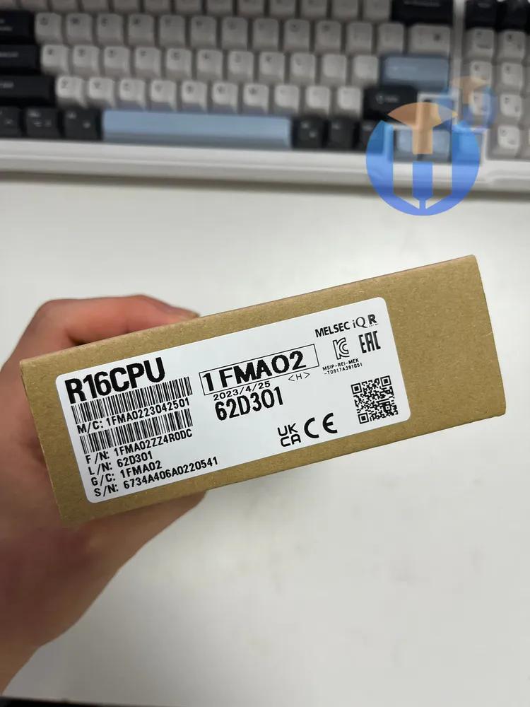 R16CPU 1PCS New Sealed Mitsubishi PLC iQ-R R16CPU R16CPU 1PCS New Sealed Mitsubishi PLC iQ-R R16CPU Industrial Automation Part - Image 1