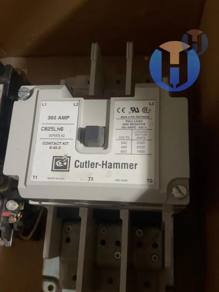 NEW CUTLER HAMMER CONTACTOR C825LN6 360 AMP 600V NEW CUTLER HAMMER CONTACTOR C825LN6 360 AMP 600V Industrial Automation Part - Image 1