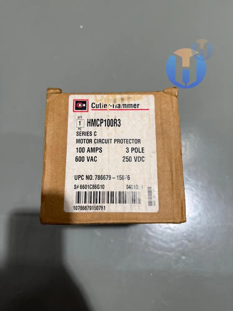 NEW CUTLER HAMMER HMCP100R3 100A 3P NEW CUTLER HAMMER HMCP100R3 100A 3P Industrial Automation Part - Image 1
