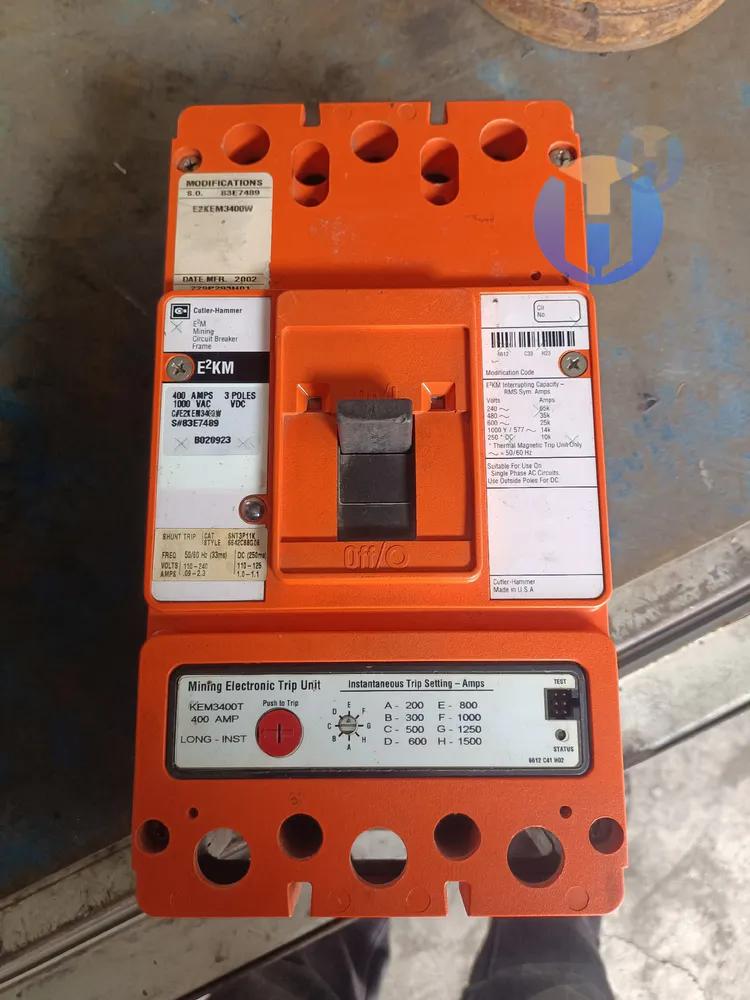 USED CUTLER HAMMER E2KM3400W USED CUTLER HAMMER E2KM3400W Industrial Automation Part - Image 1
