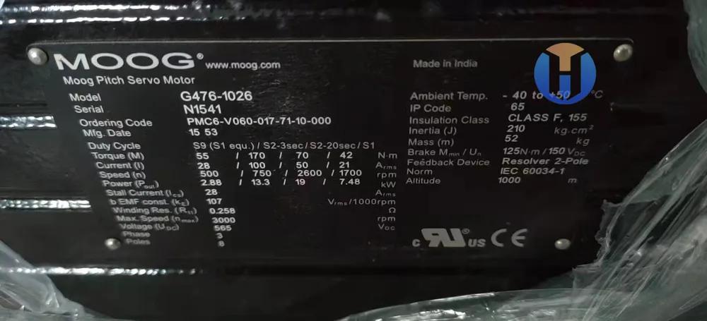 NEW MOOG G476-1026 NEW MOOG G476-1026 Industrial Automation Part - Image 1