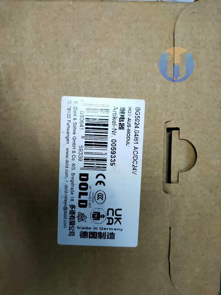 NEW DOLD BG5924.04-61 NEW DOLD BG5924.04-61 Industrial Automation Part - Image 1